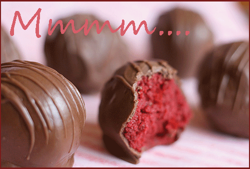 Red Velvet Cake Balls... Heavenly Dessert!