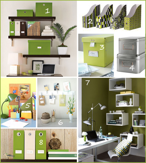 Green With Envy Office Inspiration