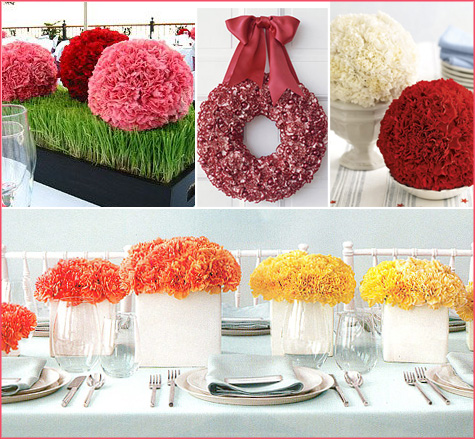 Carnation Ball Centerpiece 2