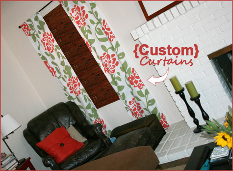 Custom Curtains: Graphic Design