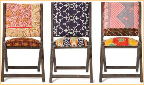 Before & After: Anthropologie Fabric Folding Chair