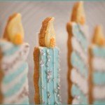 DIY Hanukkah Cookie Menorah