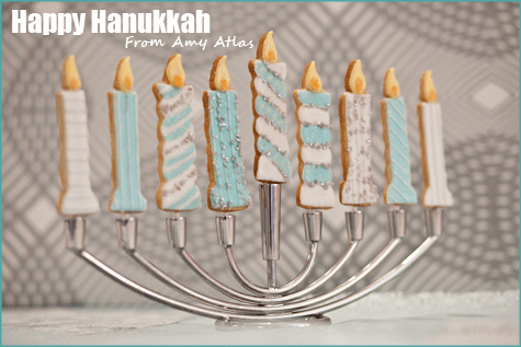 Hanukkah Cookie Menorah Amy Atlas