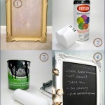 Before & After: Chalkboard Frame