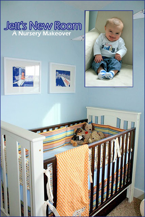 Jett's Before & After Boy's Nursery Room 1