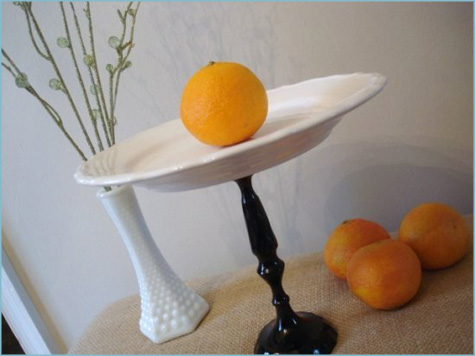 Easy DIY Handmade Cake Stand 8