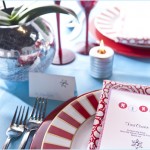 'Tis the Season' Red & Aqua Party Inspiration