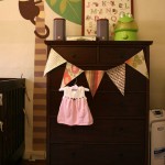 Project Nursery: No Sew Fabric Pennant