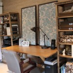 Office Makeover: Finished Fabric Corkboards