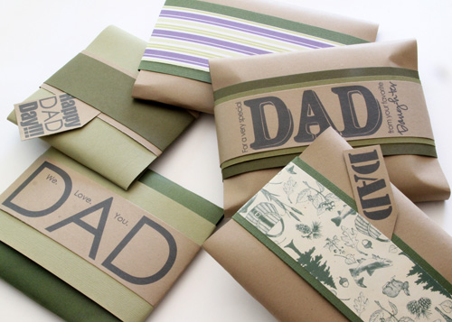 Man Wrapping | Simple Gift Wrapping Ideas for Dudes | PepperDesignBlog.com