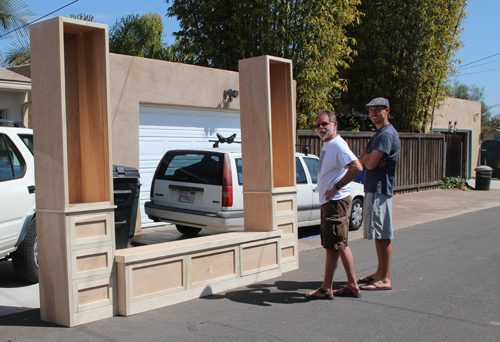 Building Bookshelves for the Nursery | PepperDesignBlog.com