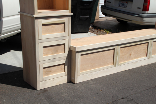 Building Bookshelves for the Nursery | PepperDesignBlog.com