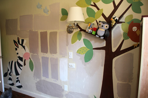 Painting the Nursery | PepperDesignBlog.com