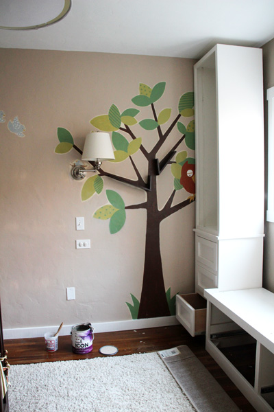 Painting the Nursery | PepperDesignBlog.com