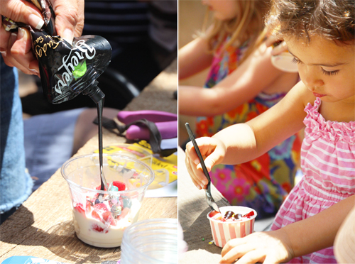 A Little Ice Cream Social | Waffle Cone Cookies | PepperDesignBlog.com