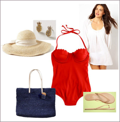 Vacation Time! | Wardrobe Style Board | PepperDesignBlog.com