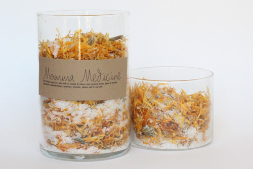 New Momma Tea Bath Soaks | PepperDesignBlog.com