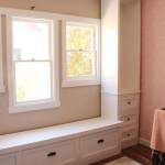 Girls' Room: Progress on the Built-In Bookshelves