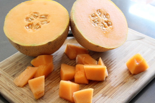 Cantaloupe + Basil Summer Blend | PepperDesignBlog.com