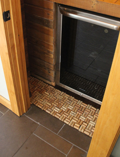 Our Pallet Pantry - Cork Floors | PepperDesignBlog.com