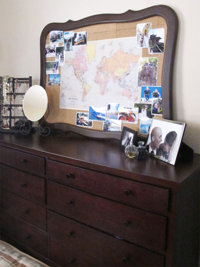 Map Corkboard | PepperDesignBlog.com