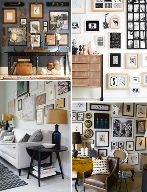 Wall Gallery Inspiration | PepperDesignBlog.com