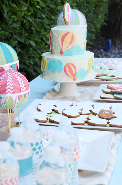 Up, Up & Away Baby Shower | PepperDesignBlog.com