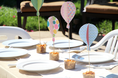 Up, Up & Away Baby Shower | PepperDesignBlog.com