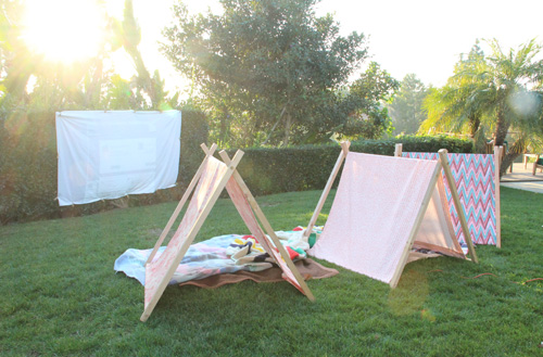 An Even Easy(ire) A-Frame Tent | PepperDesignBlog.com