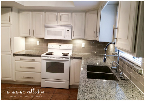 A Mama Collective Guest Post | Kitchen Transformation | PepperDesignBlog.com