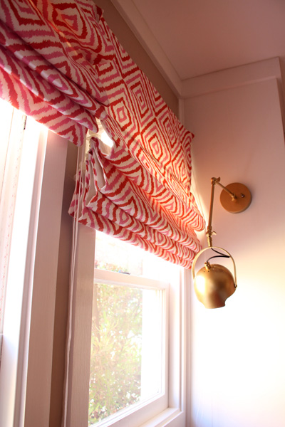 Girls' Room: Roman Shades | PepperDesignBlog.com