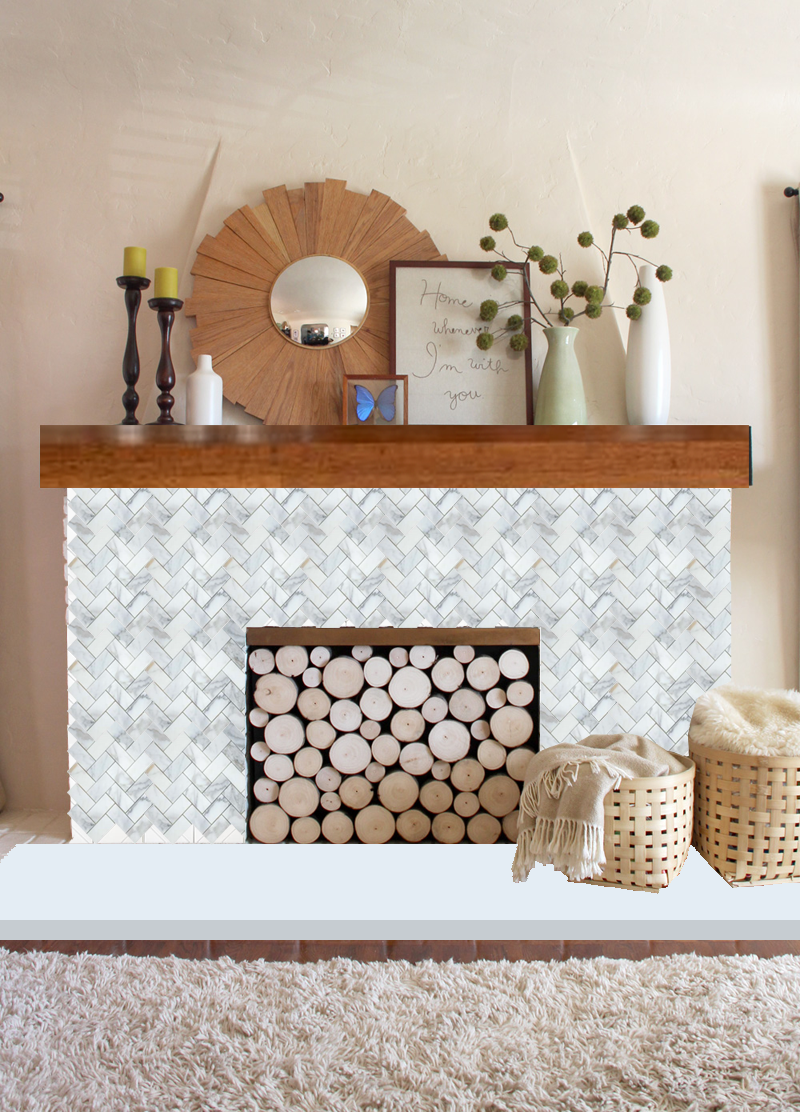 A Mantel Makeover? Ideas | PepperDesignBlog.com