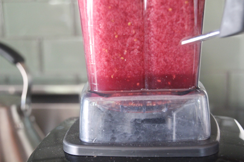 Homemade Watermelon Berry Freezer Sorbet | PepperDesignBlog.com