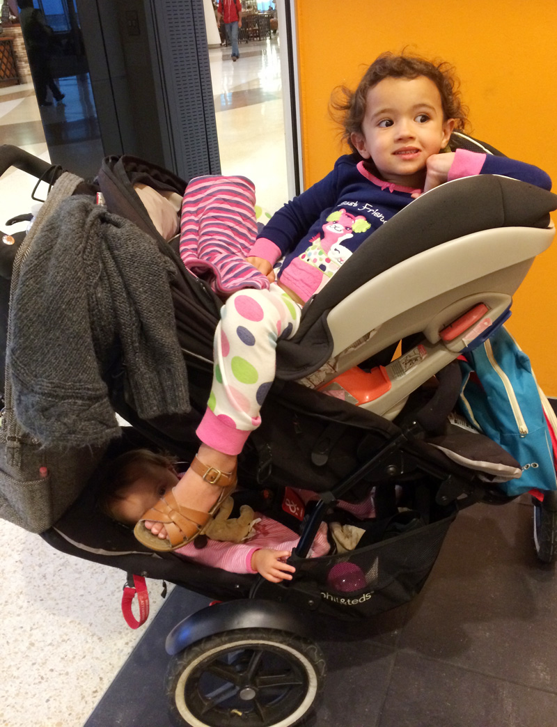 Traveling with Two in Tow, Part 2 (A Trip to the Airport)