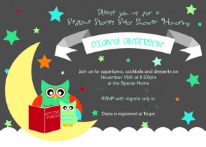 Bedtime Stories Baby Shower Part 1 - Pepper Design Blog