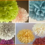 DIY: Vibrant Party Tissue Poms