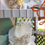 {Vintage Nesting} Paper Flower Chandelier Tutorial