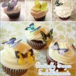 Edible Sugar Butterfly Embellishments for Spring!