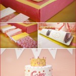 A Pink & Gold Princess Party by Amy Atlas