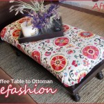 DIY Tutorial: Turning a Coffee Table into an Ottoman