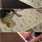 Adding a Fabric Backing to an Everyday Bookcase