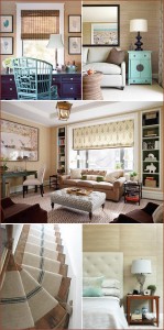 Burlap, DIY, Inspiration, Living Room, Bedroom, Dining Room, Walls, Ceiling, Wall