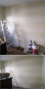 Striping Walls, Striped, How-To, How To, DIY, Paint