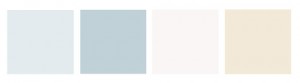 New office/guestroom color palette