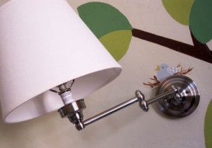 Wall Sconce, Nursery, DIY