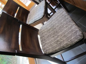 New Kitchen Cushions - Petite Zig Zag by Quadrille