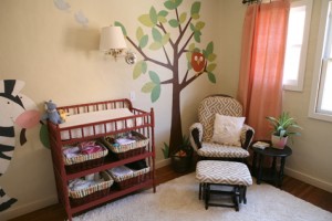 Project Nursery: Finished Nursery, Left Side