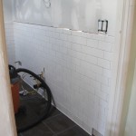 Building a Bathroom: Plaster & Subway Tile