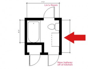 Building a Bathroom: Plaster & Subway Tile - Pepper Design Blog