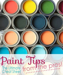 The Ultimate Painting Cheat Sheet - Pepper Design Blog